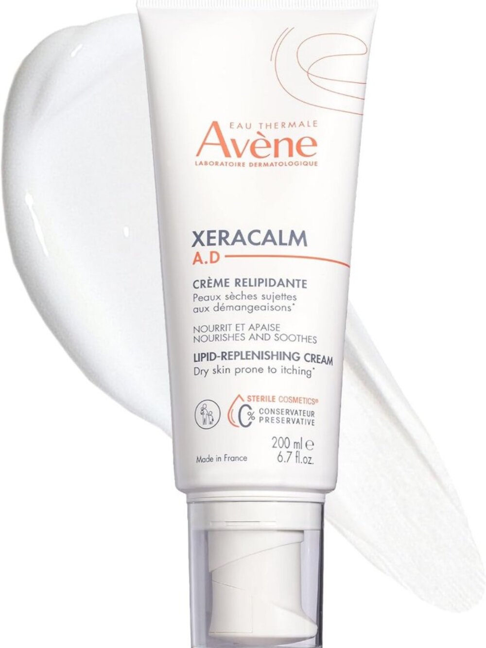 Lipid-Replenishing Moisturizing Cream for Dry, Sensitive Skin - Soothes